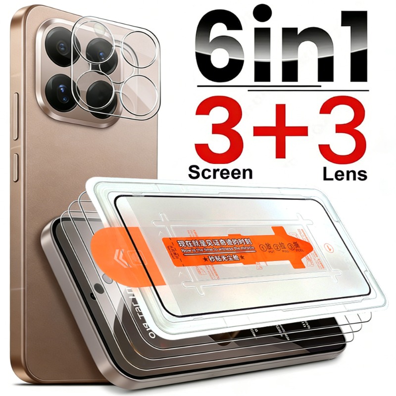Photography Kit Xiaomi 15T Pro - 6w1 dla Xiaomi 15T/15TPro Szkło Hartowane