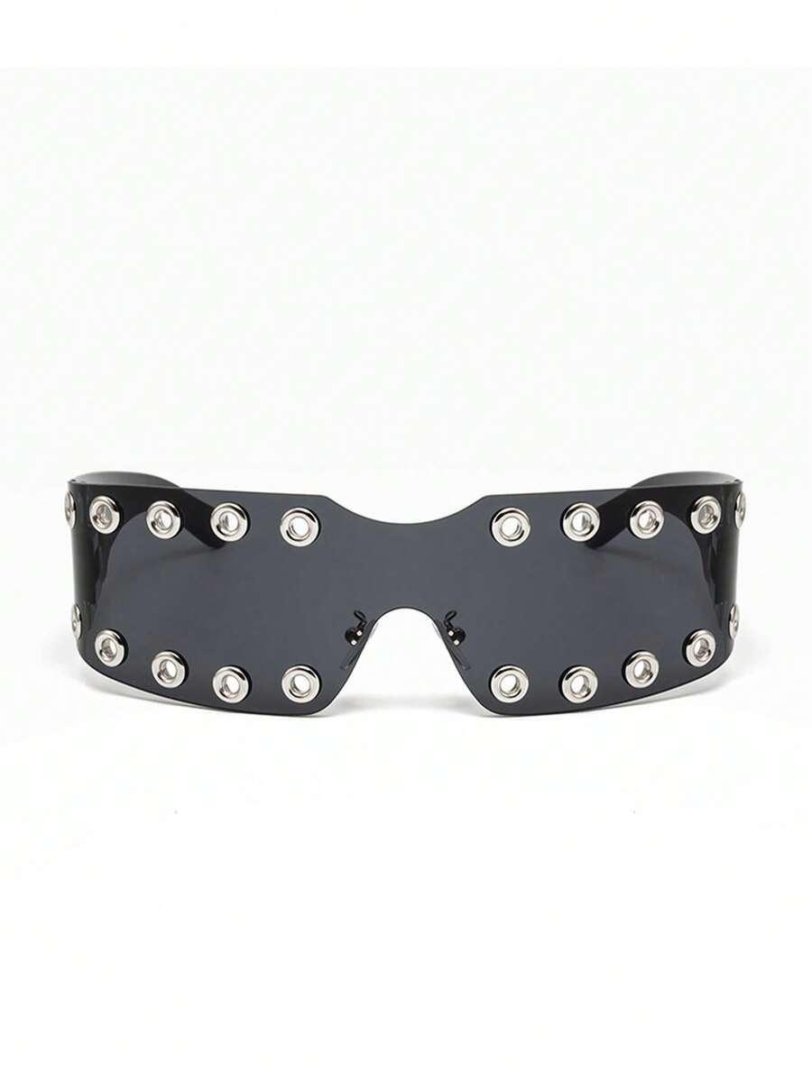 Photography Fashion - Okulary bezramkowe, modne, w stylu cyberpunk
