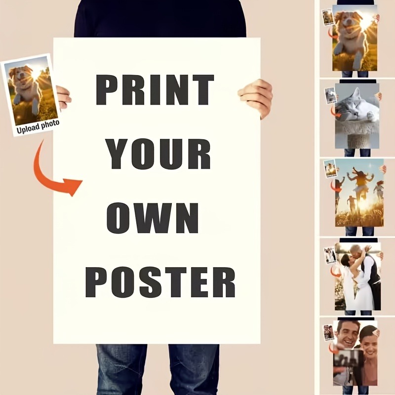 Photography Poster - Spersonalizowany plakat ze zdjęciem/tekstem bez ramy