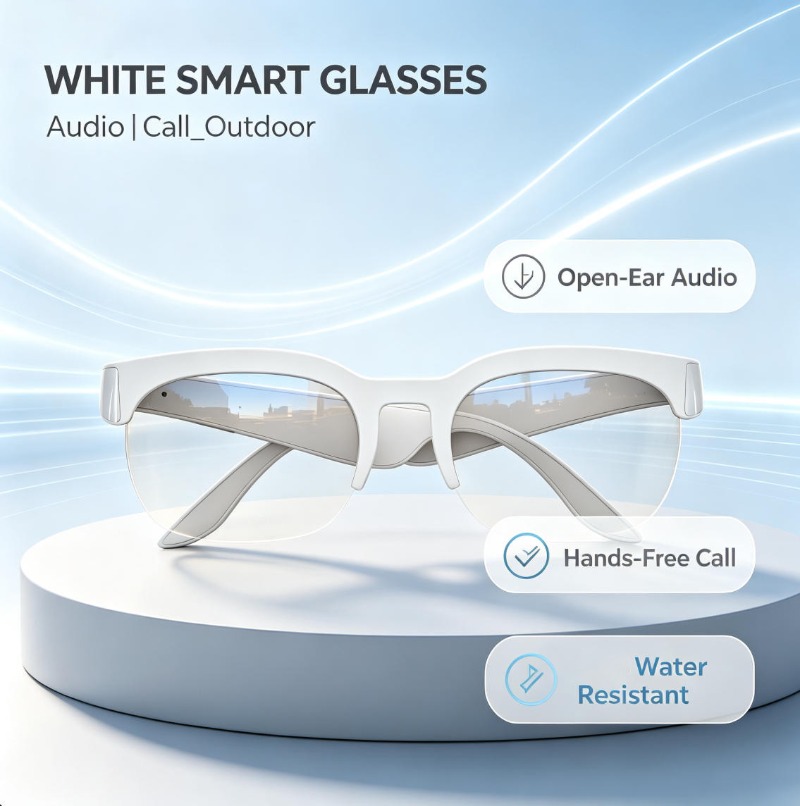 Photography Japanese - Okulary przeciwsłoneczne Bluetooth z funkcją tłumaczenia