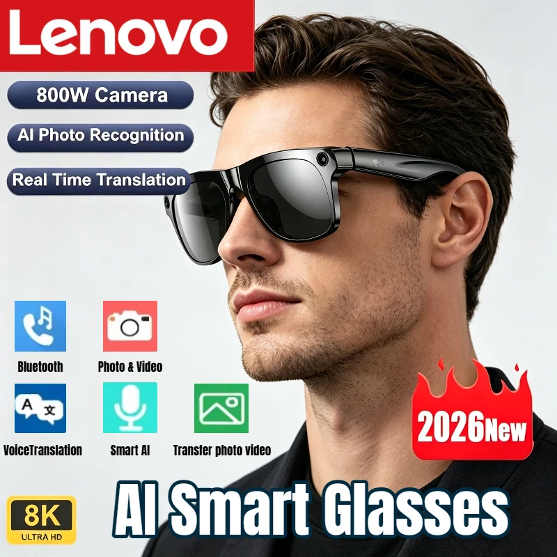 Photography Japanese - Okulary Lenovo AI Smart Glasses 8K