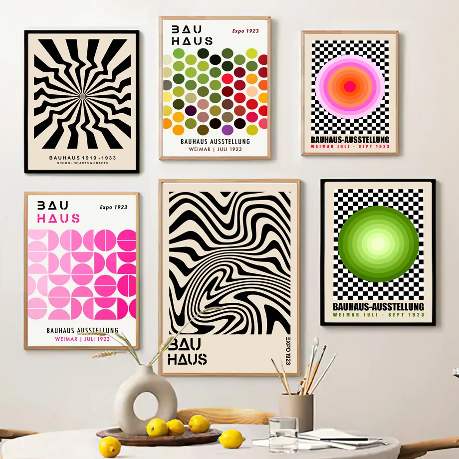 Photography Geometry - Abstrakcyjne geometryczne gradientowe plakaty i grafiki