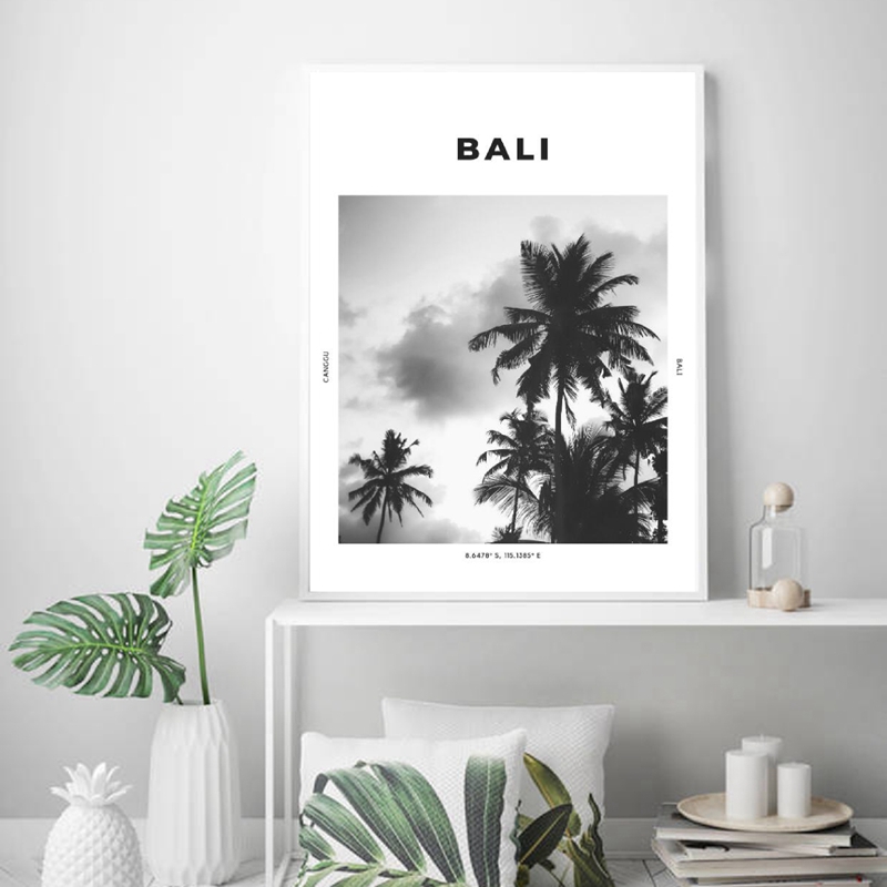 Bali Travel Print czarny biały – Photography Bali recenzja i cena