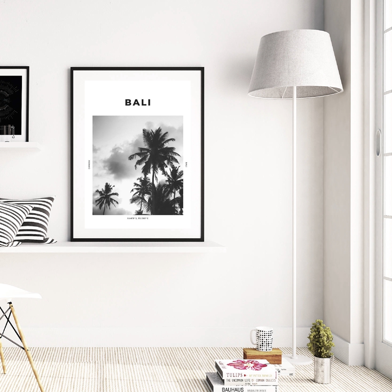 Bali Travel Print czarny biały – Photography Bali recenzja i cena