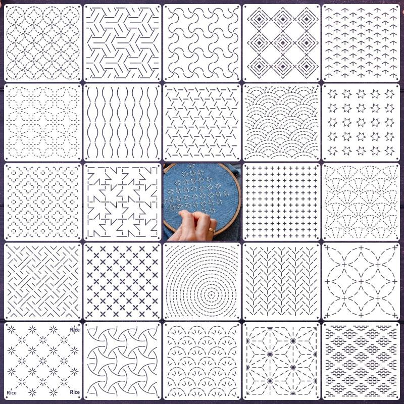 8/9/24/32 szt. DIY Wzory do ha – Photography Geometry recenzja i cena