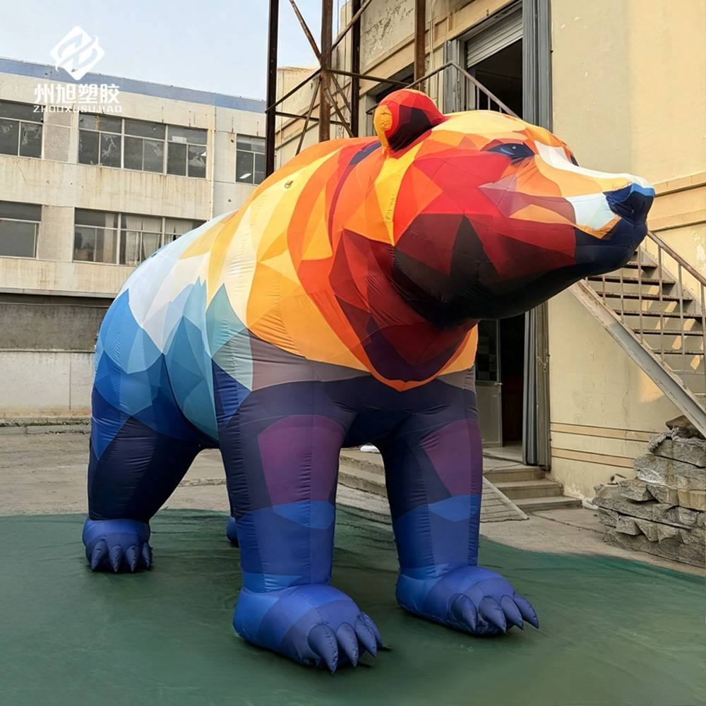 Nadmuchiwany niedźwiedź, używa – Photography Zoo recenzja i cena