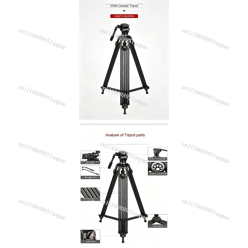 Profesjonalny statyw fotografi – Fluid Head Tripod recenzja i cena
