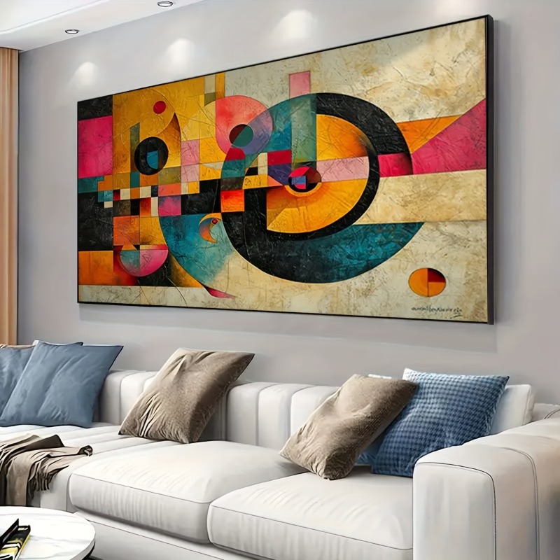 Duży Bezramowy Nowoczesny Abst – Photography Geometry recenzja i cena
