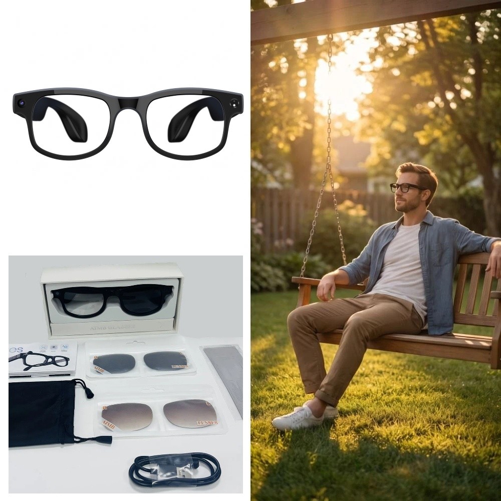 Inteligentne okulary AI 2 w 1  – Photography With Ai recenzja i cena