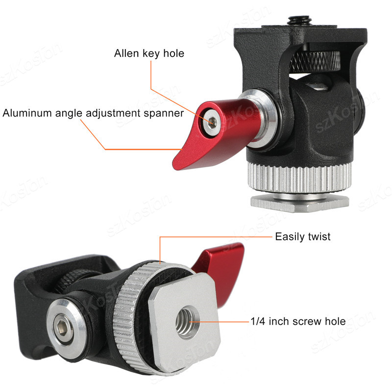 Mini uchwyt do montażu monitor – Fluid Head Tripod recenzja i cena