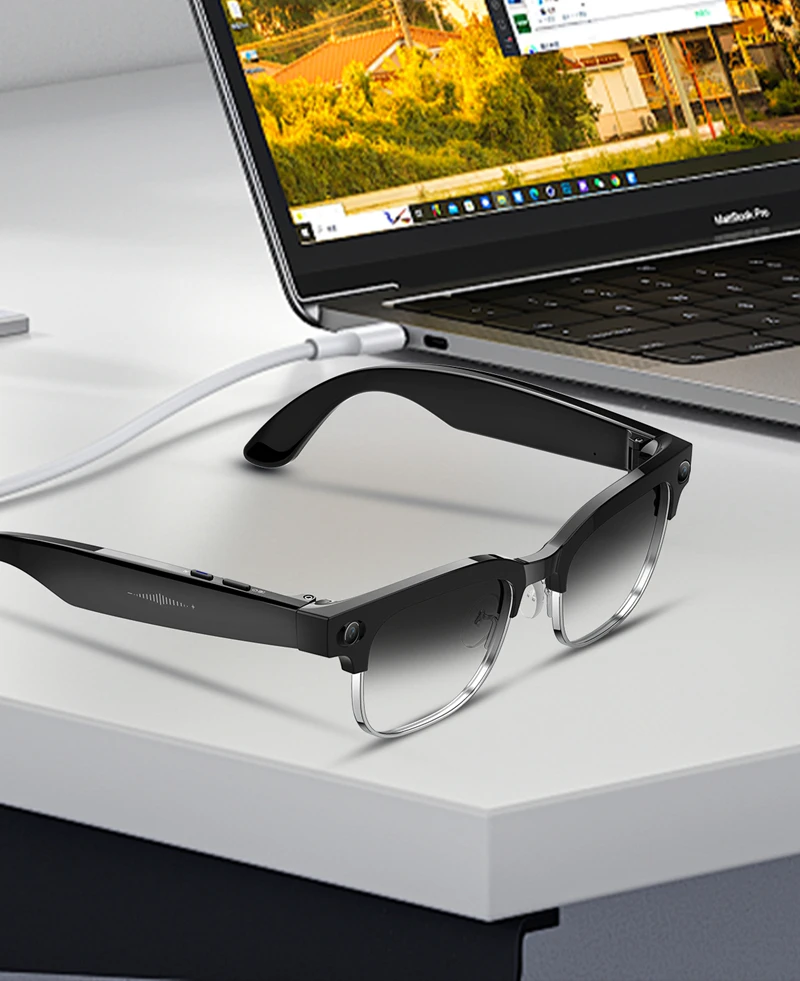 Okulary Smart z kamerą 4K HD,  – Photography With Ai recenzja i cena