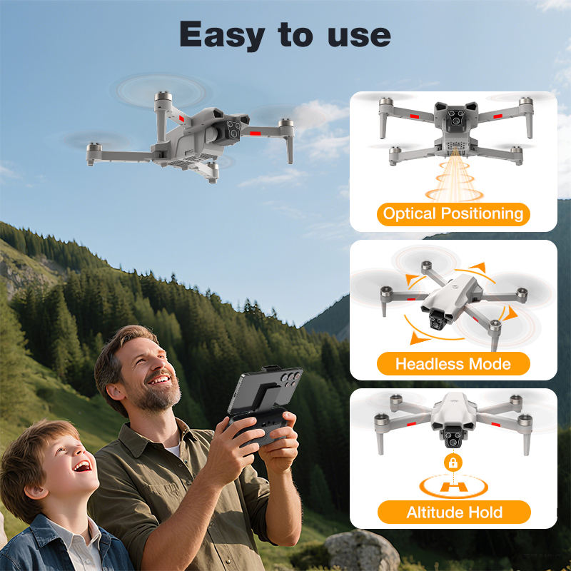NOWY Gorący Dron L017 Pro Bezs – Photography Pro recenzja i cena